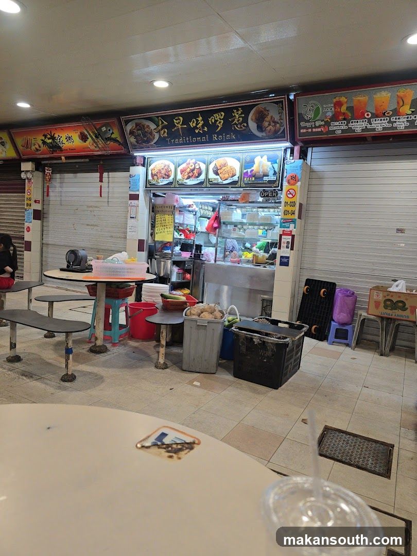 Food Stall Interior View
