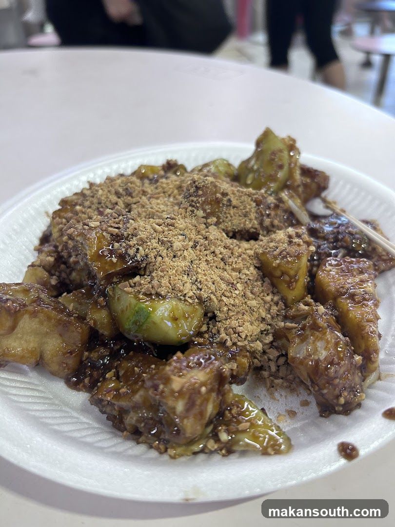 Spicy Fried Food with Crumbs
