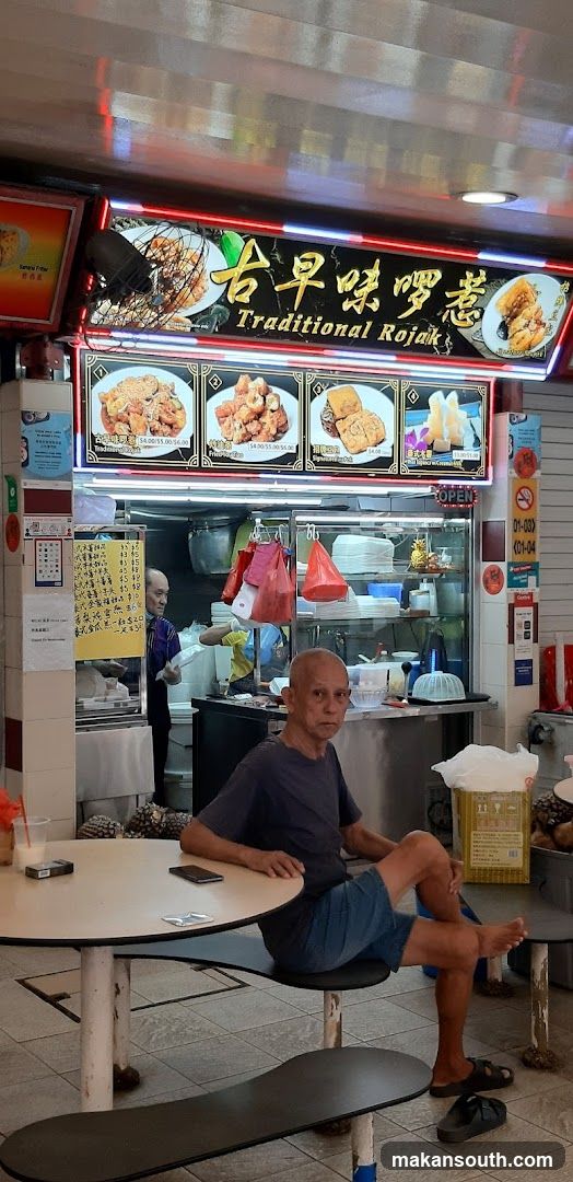 Traditional Rojak Stall Interior