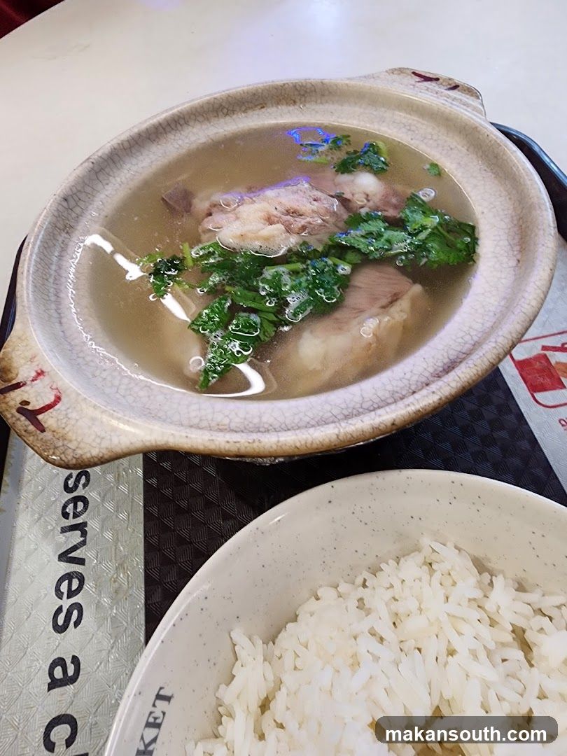 Soup and Rice Meal