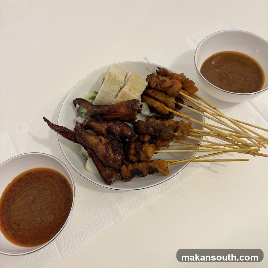 Sambal and Satay Platter