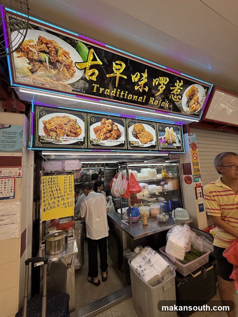 Traditional Rojak Stall