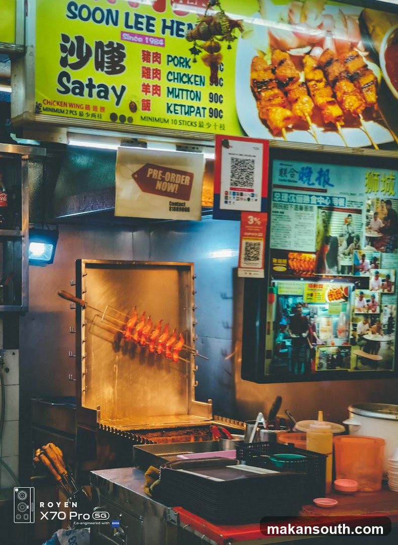 Street Food Stall Interior