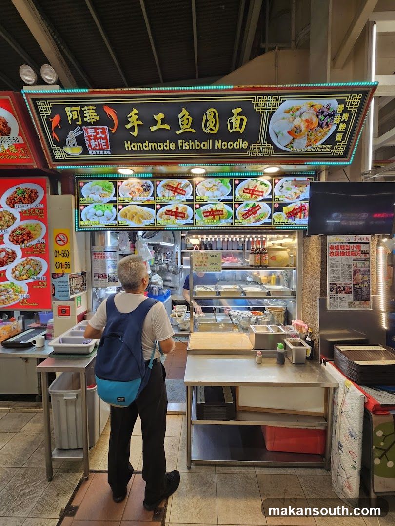 Food Stall Interior View