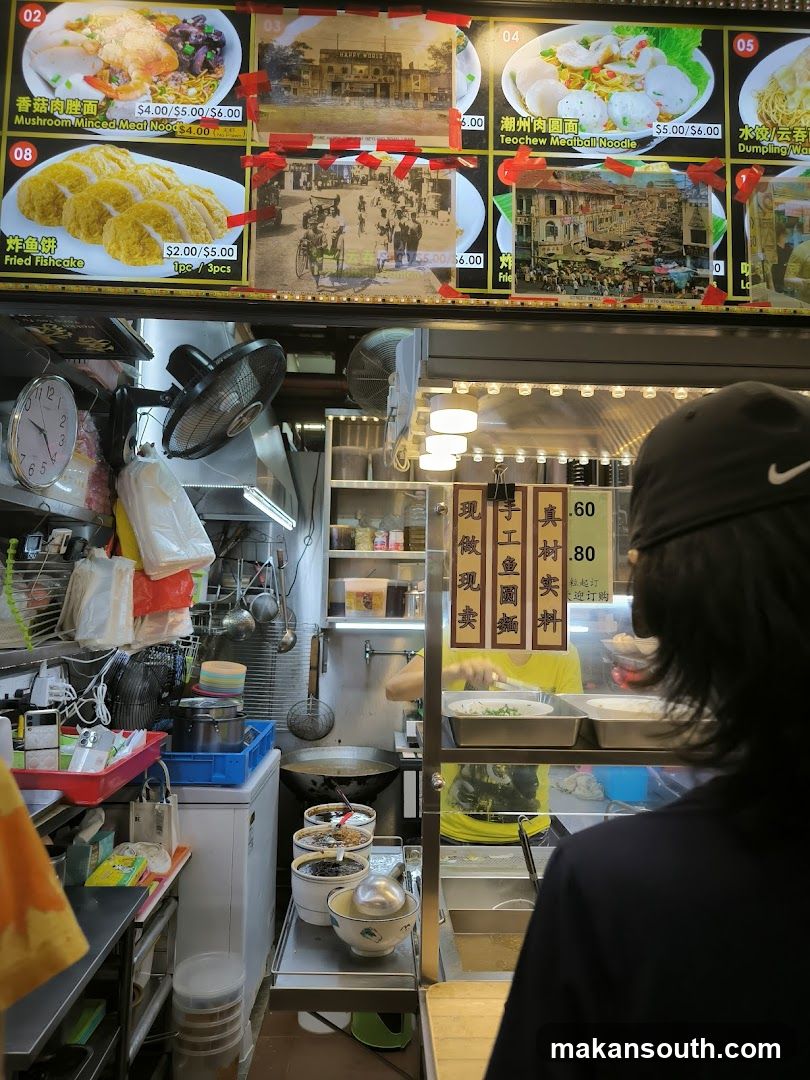 Food Stall Interior View
