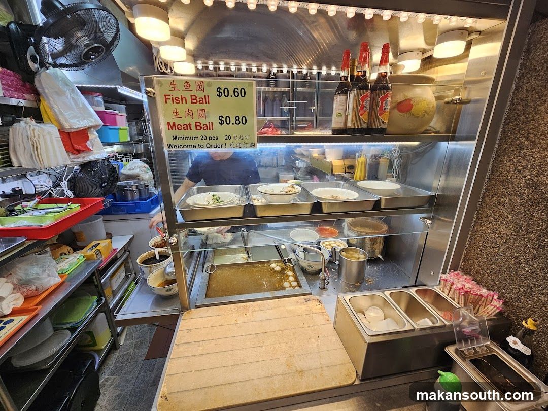 Food Stall Interior View