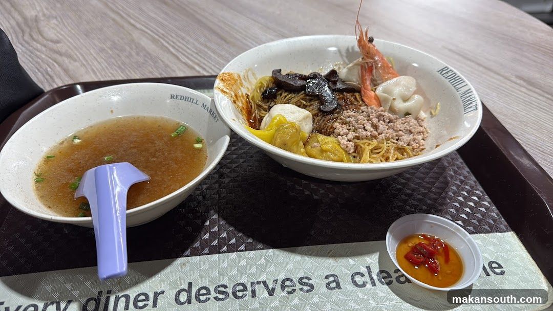 Noodle Bowl with Soup and Chili Oil