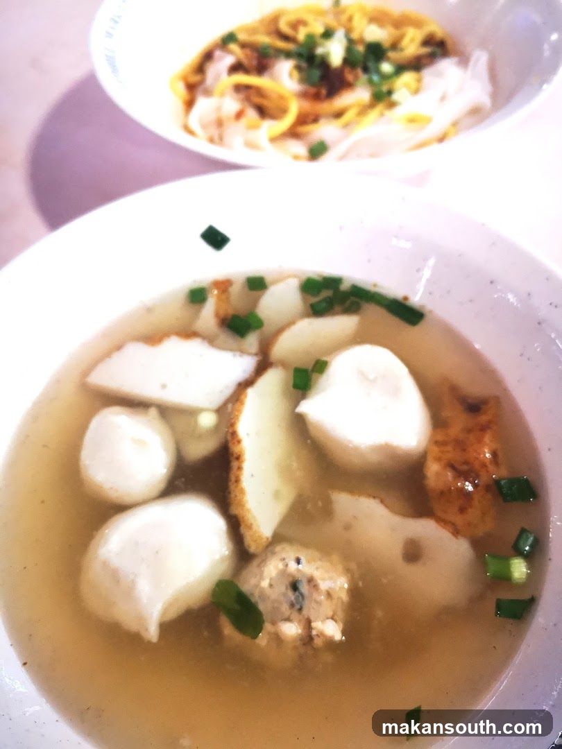 Fish Ball Soup with Noodles