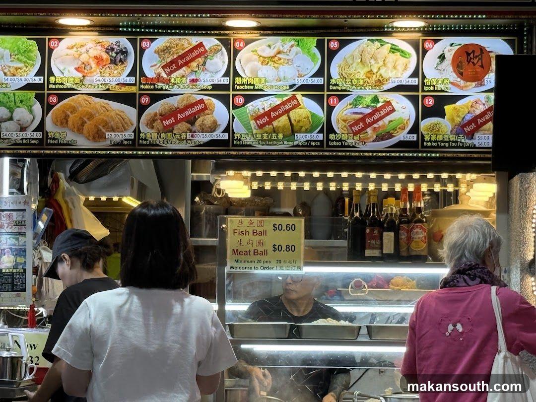 Food Stall Interior View