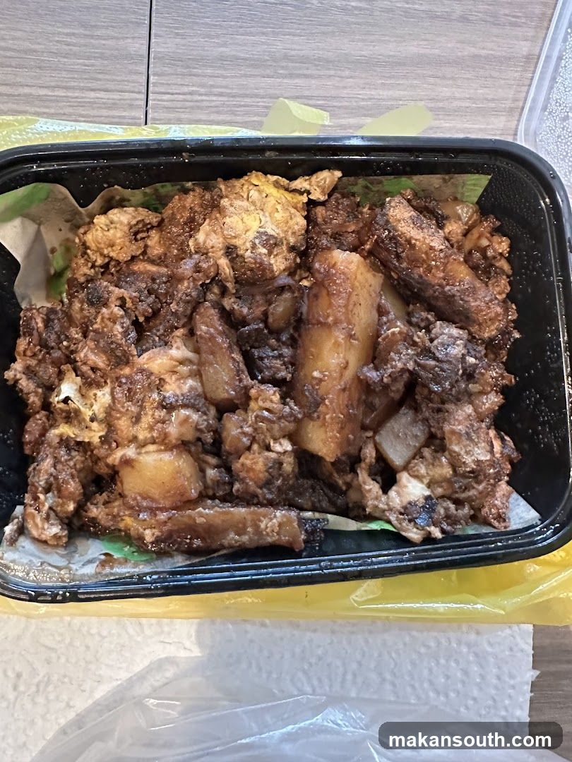 Fried Rice Cake with Egg