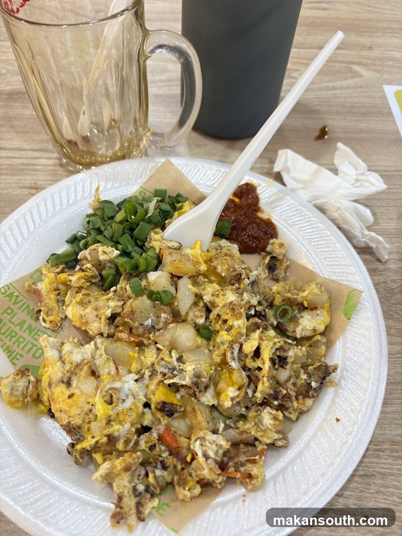 Food and drink on table