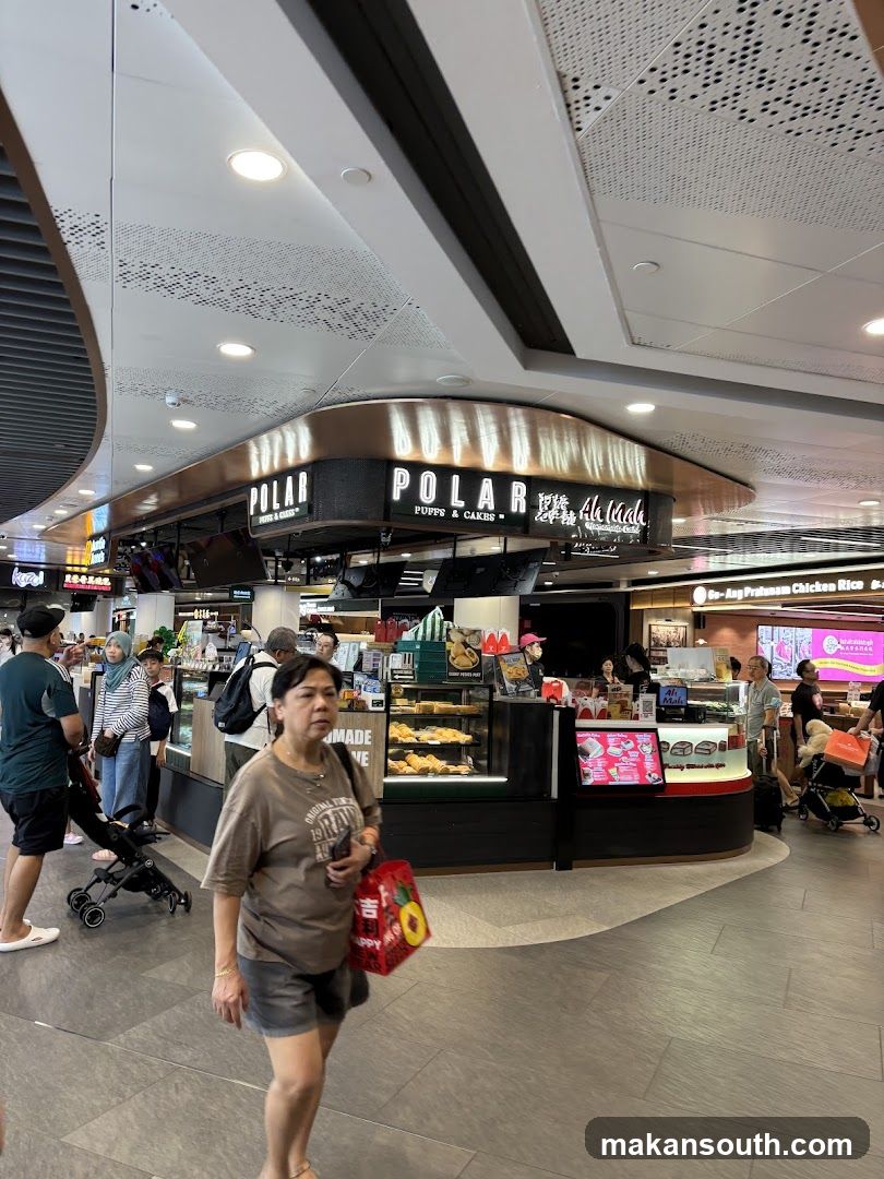 Airport Food Court Interior