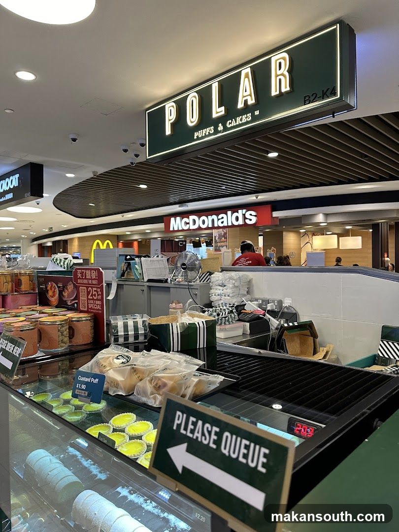 Polar Puffs & Cakes Store Interior