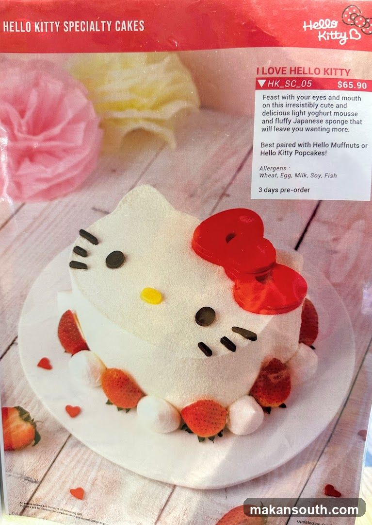 Hello Kitty Specialty Cake Ad