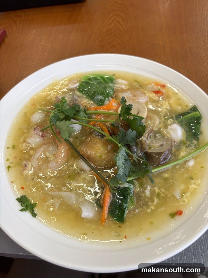 Soup with Garnish