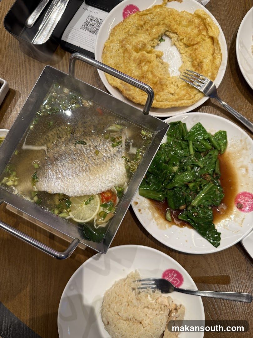Dining Table with Thai Cuisine