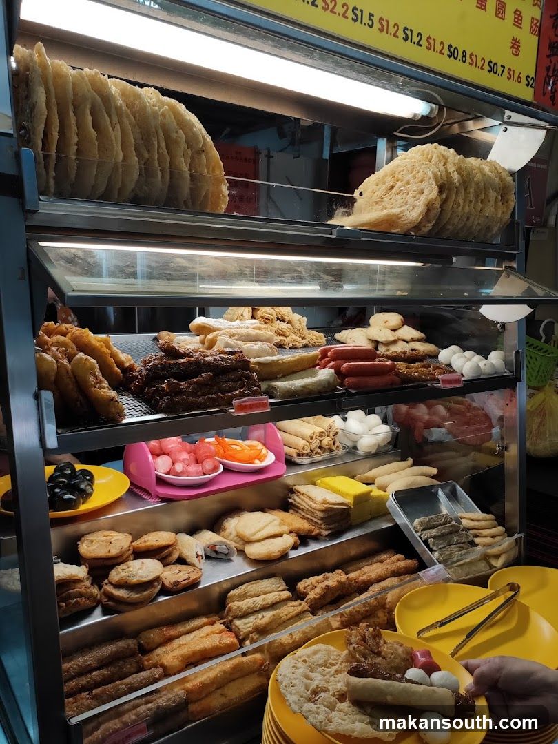 Food stall display