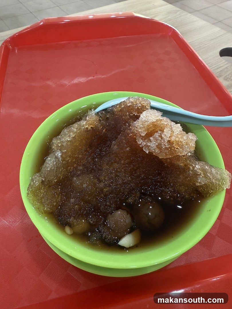 Food on tray