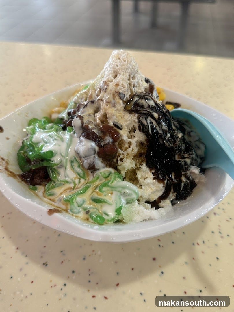 Ice cream dessert