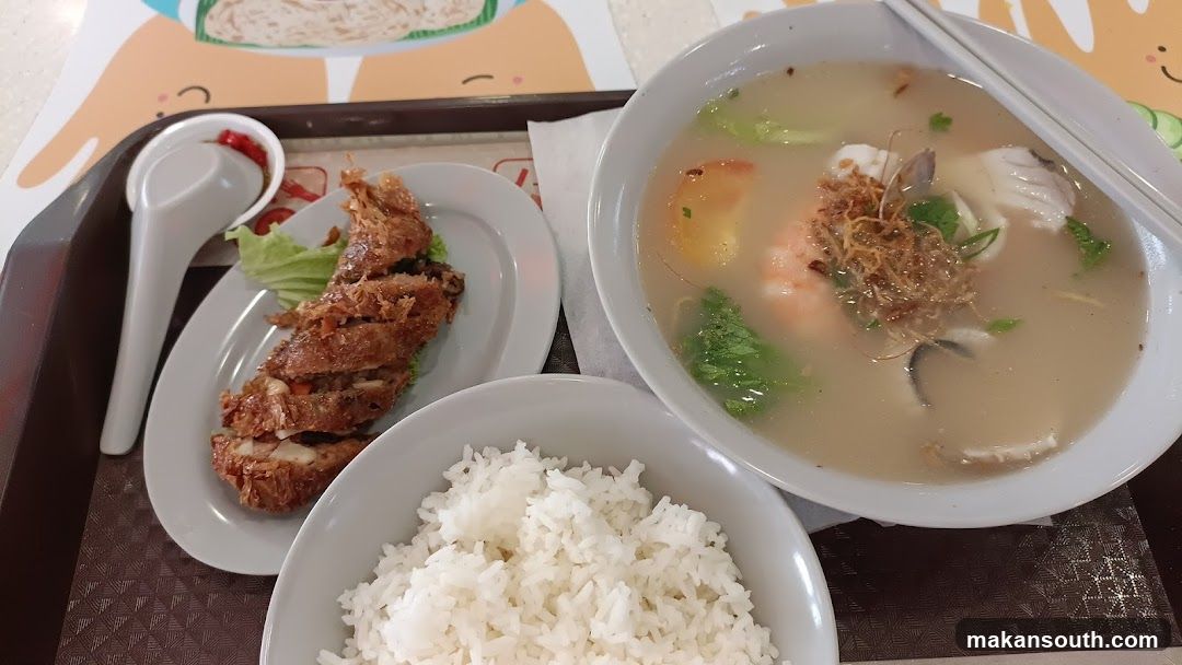 Food served on tray