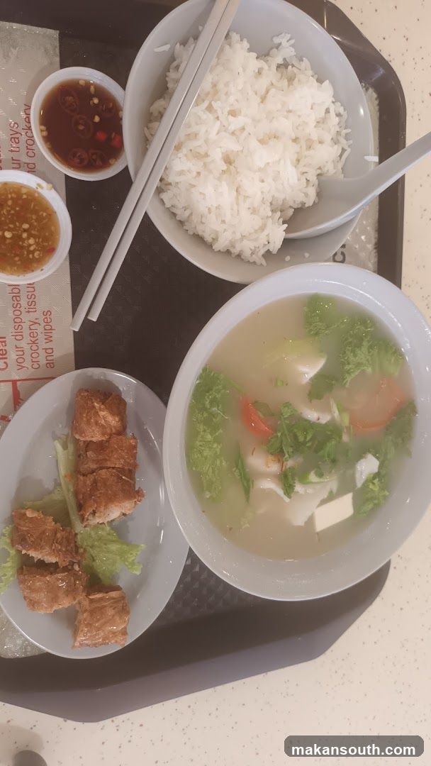 Food served on tray