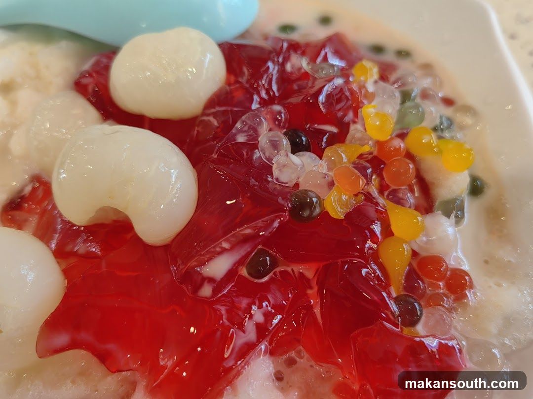 Close-up of dessert