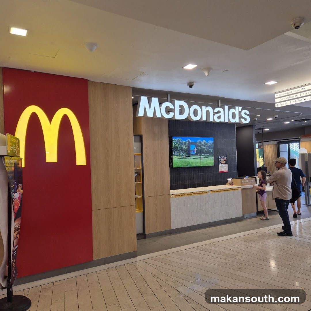 McDonald's Store Interior View