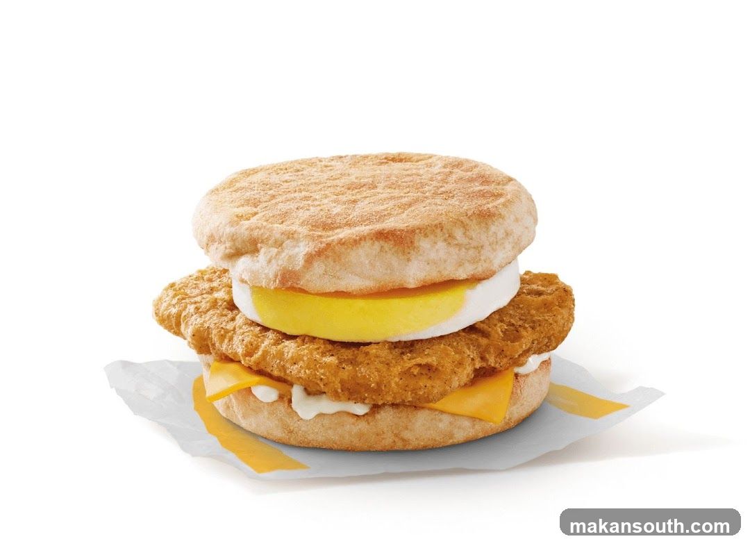 Breakfast Sandwich with Egg and Cheese