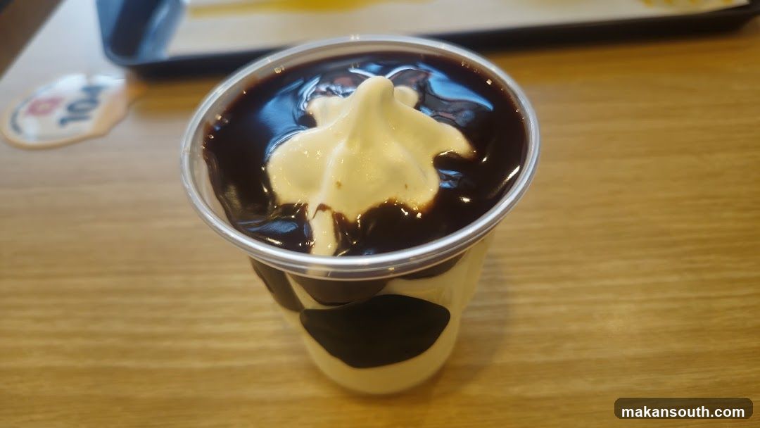 Chocolate Dessert with Whipped Cream