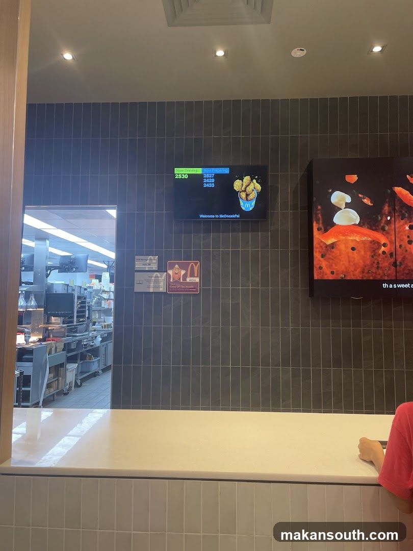 McDonald's Interior View