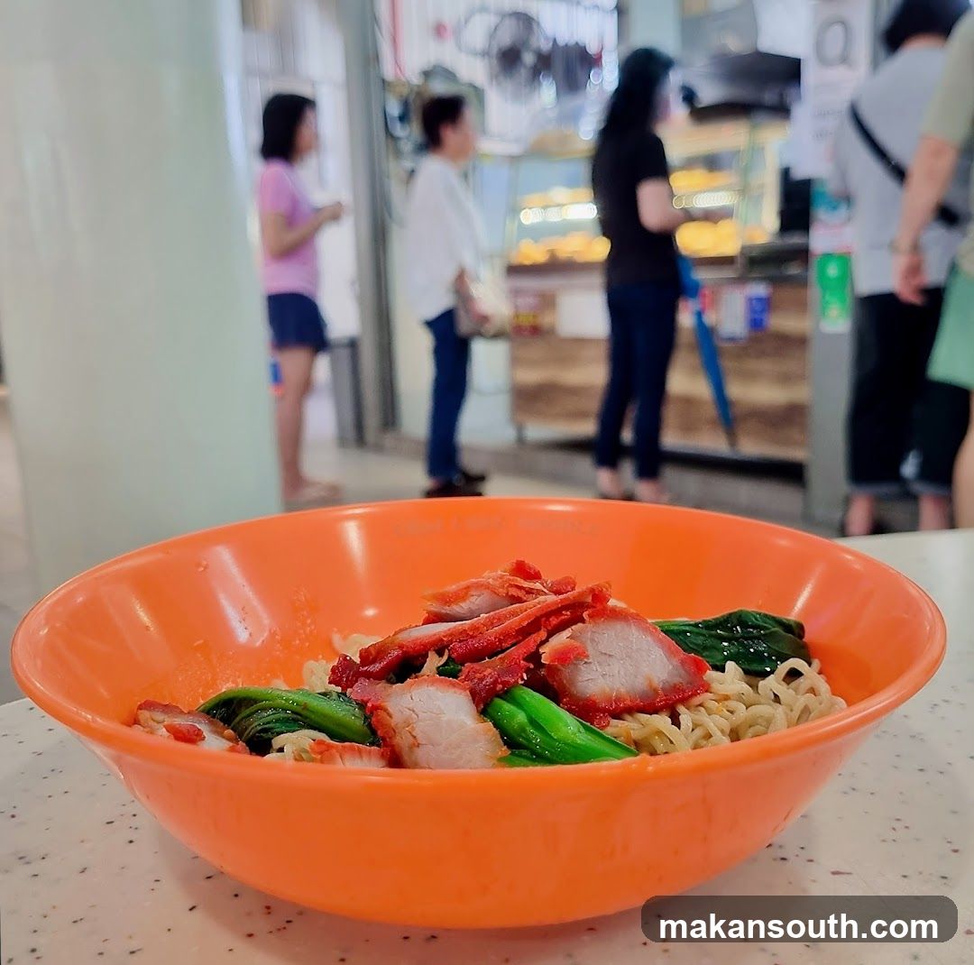 Food in a hawker stall