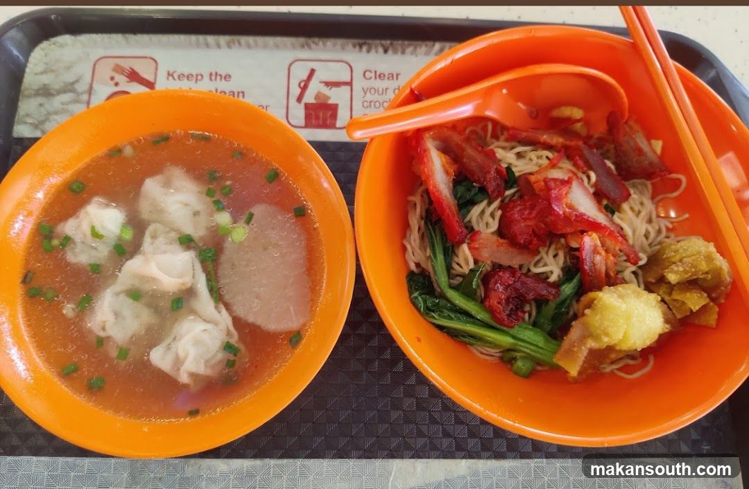 Food on tray