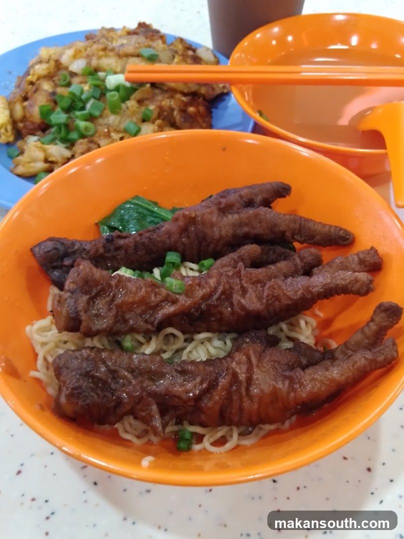 Food served in a restaurant
