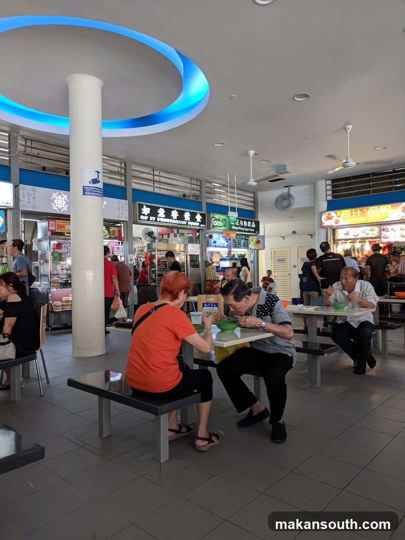 Food court interior