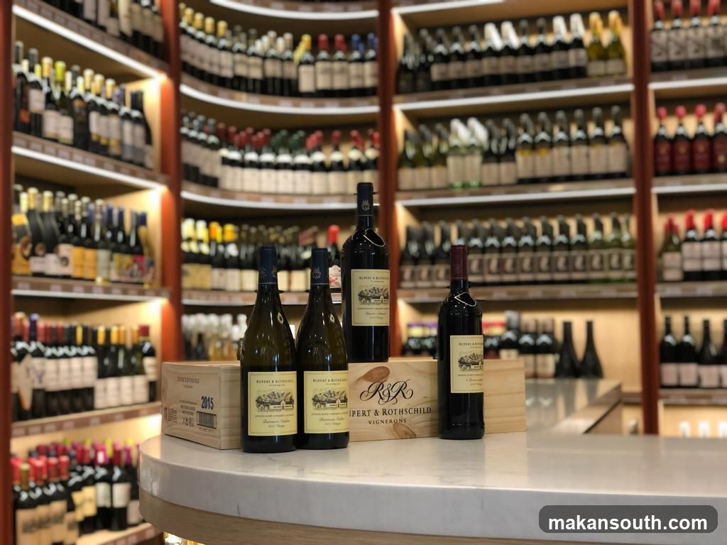 Wine Display in Storefront