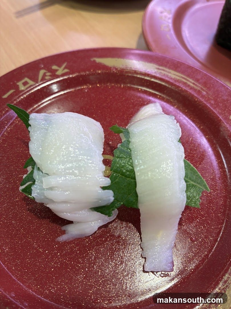 Sushi Plate with White Fish Sashimi