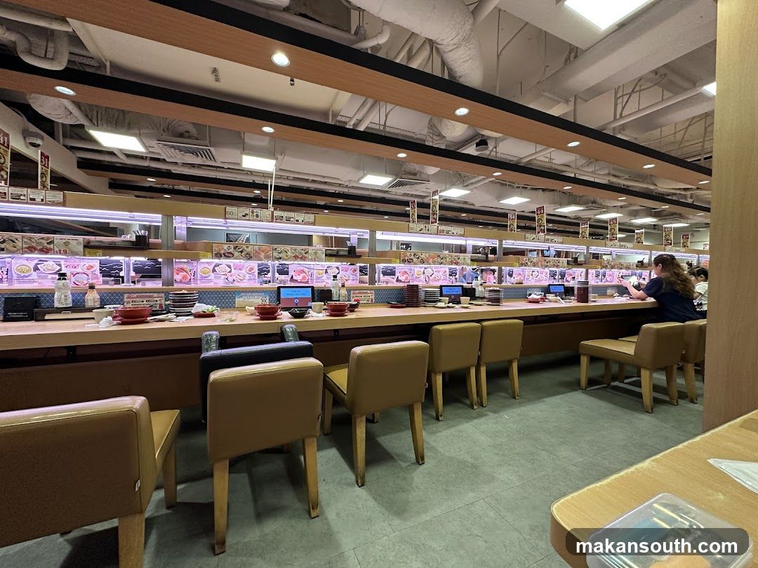 Conveyor Belt Sushi Restaurant Interior