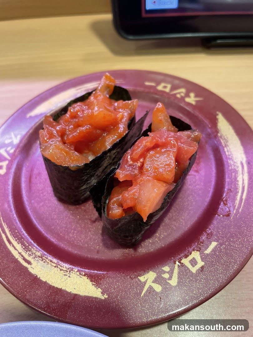 Sushi Plate with Tuna