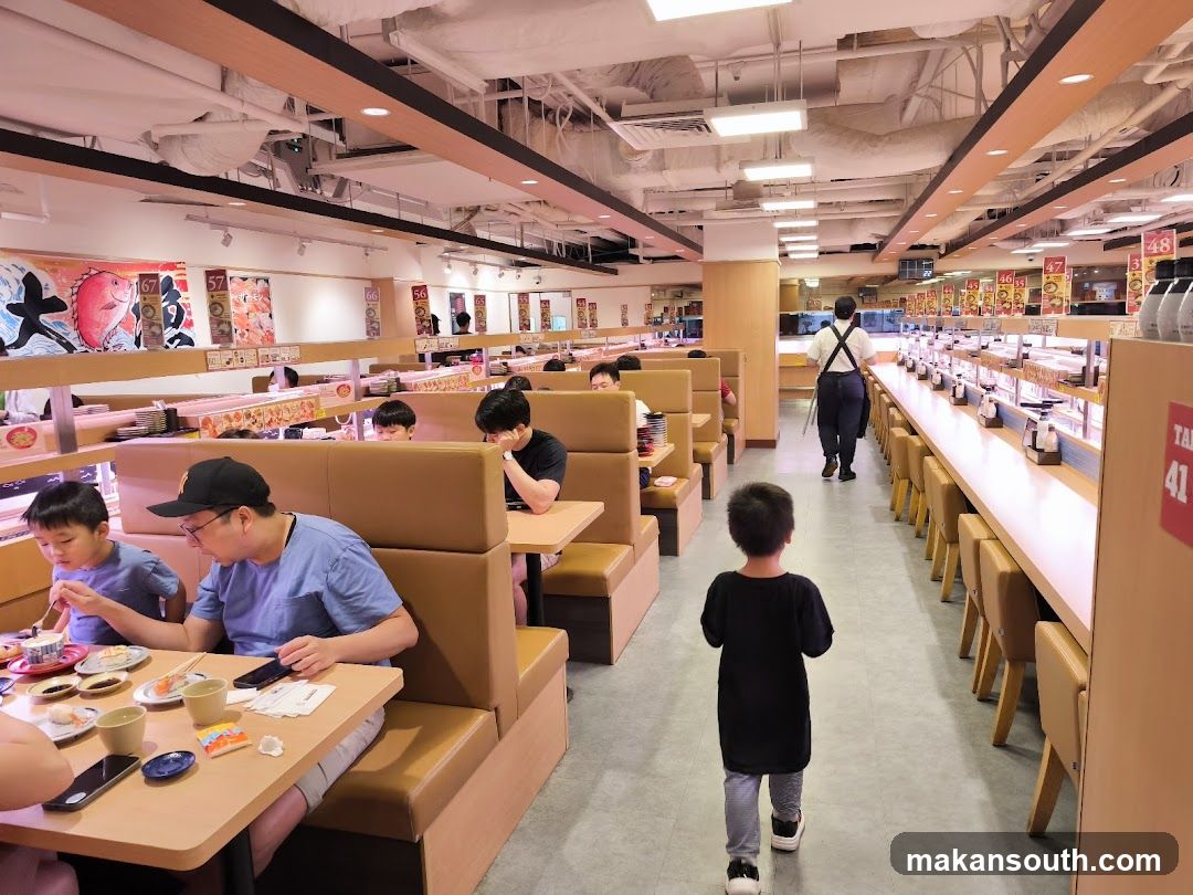 Sushi Restaurant Interior