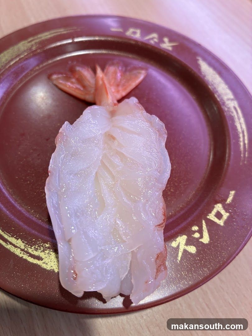 Sashimi on a decorative plate