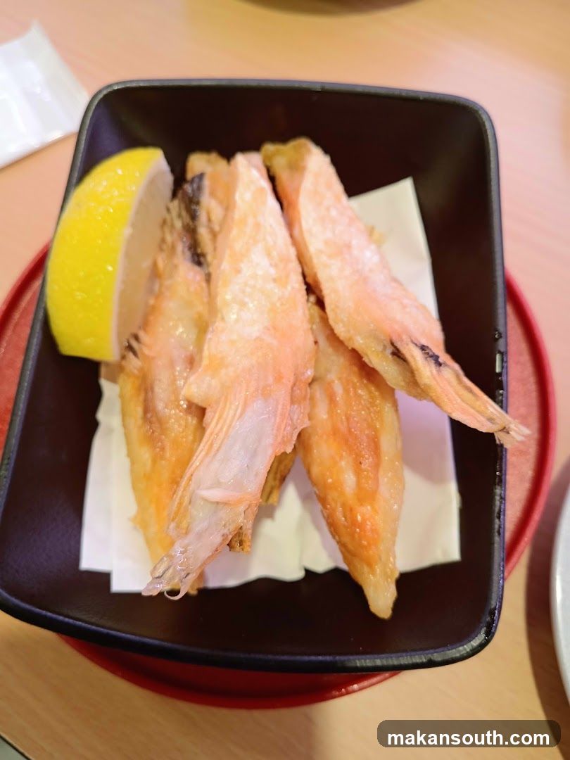 Fried Shrimp with Lemon