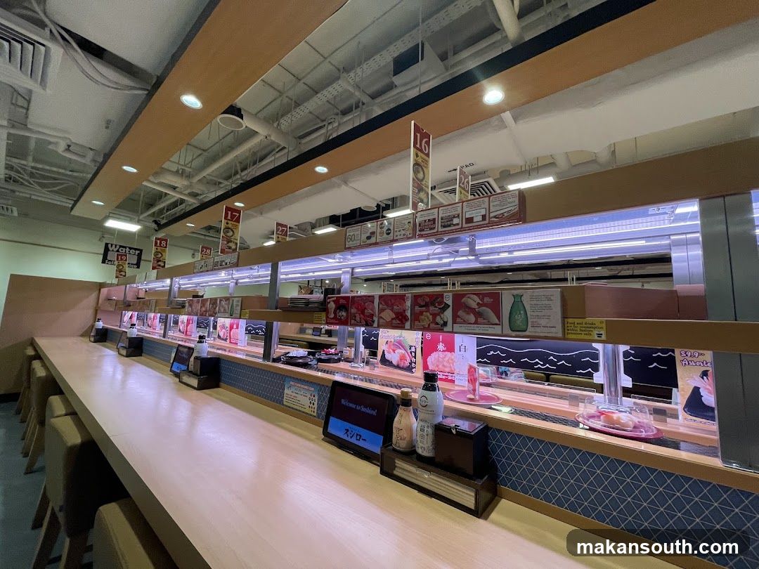 Conveyor Belt Sushi Restaurant Interior