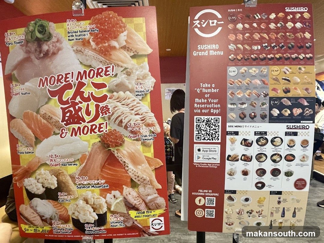Sushi Restaurant Display