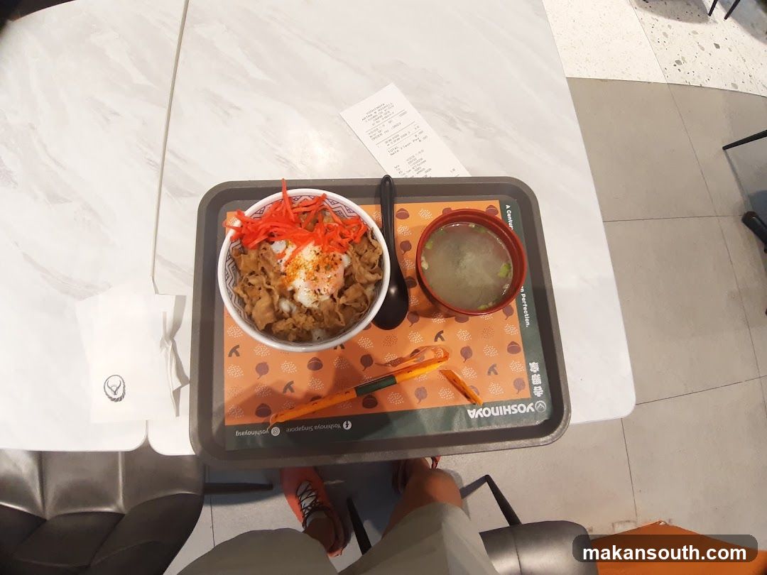 Yoshinoya Lunch Tray