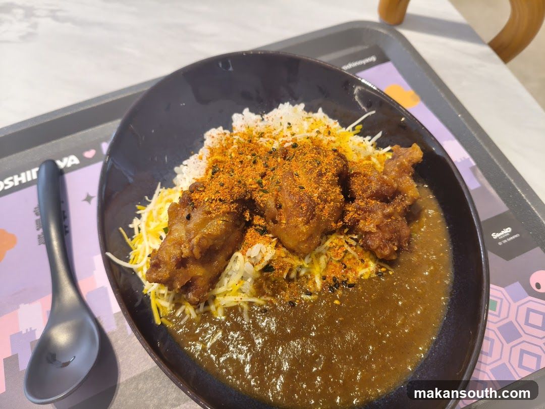 Curry Rice Bowl with Fried Chicken