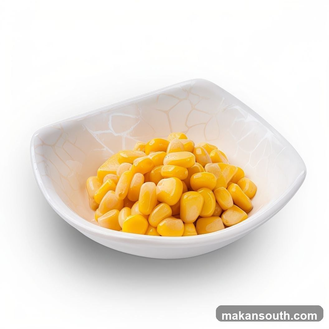 Corn in a bowl