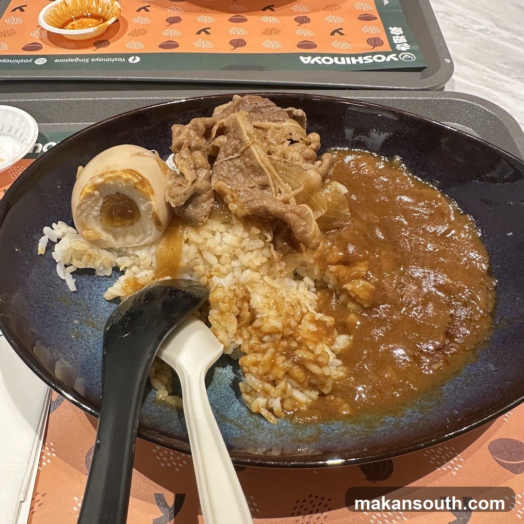 Yoshinoya Curry Rice Bowl