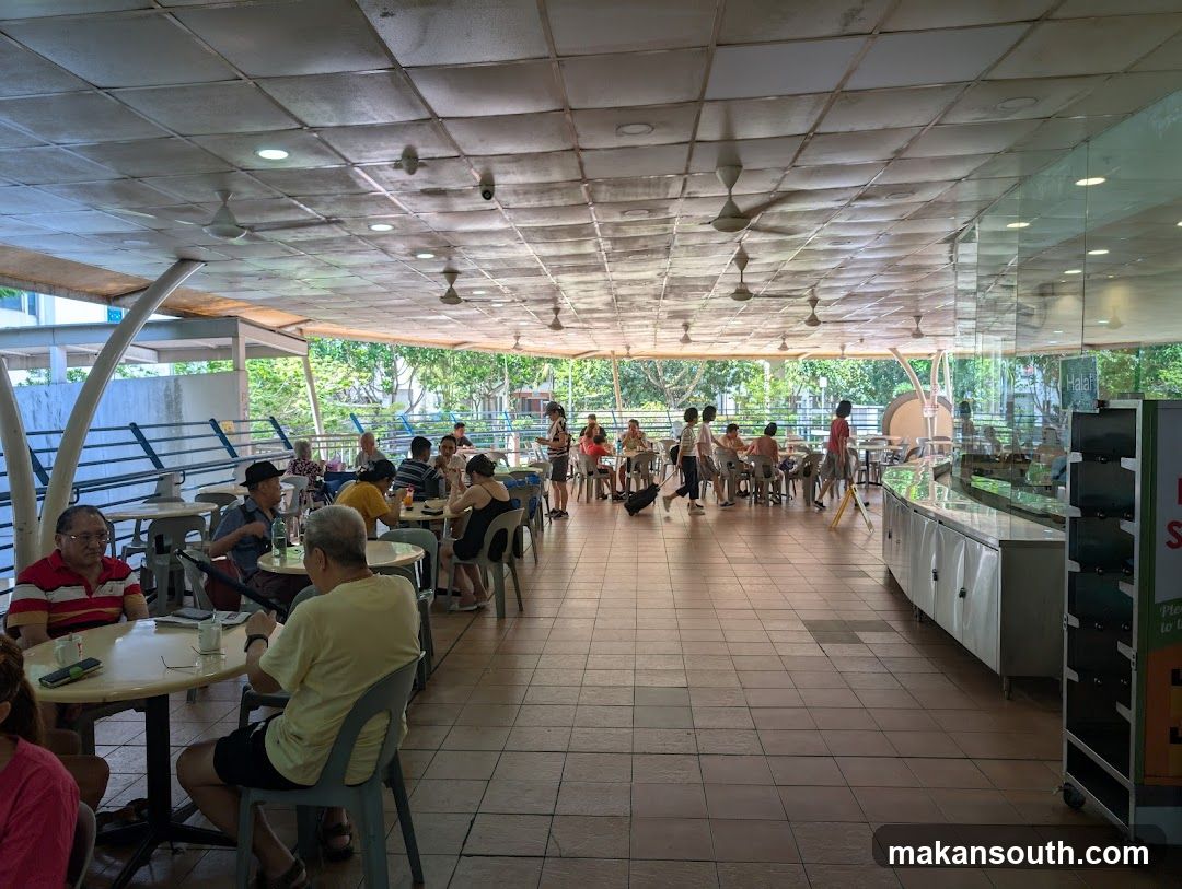 Open-air Food Court Interior