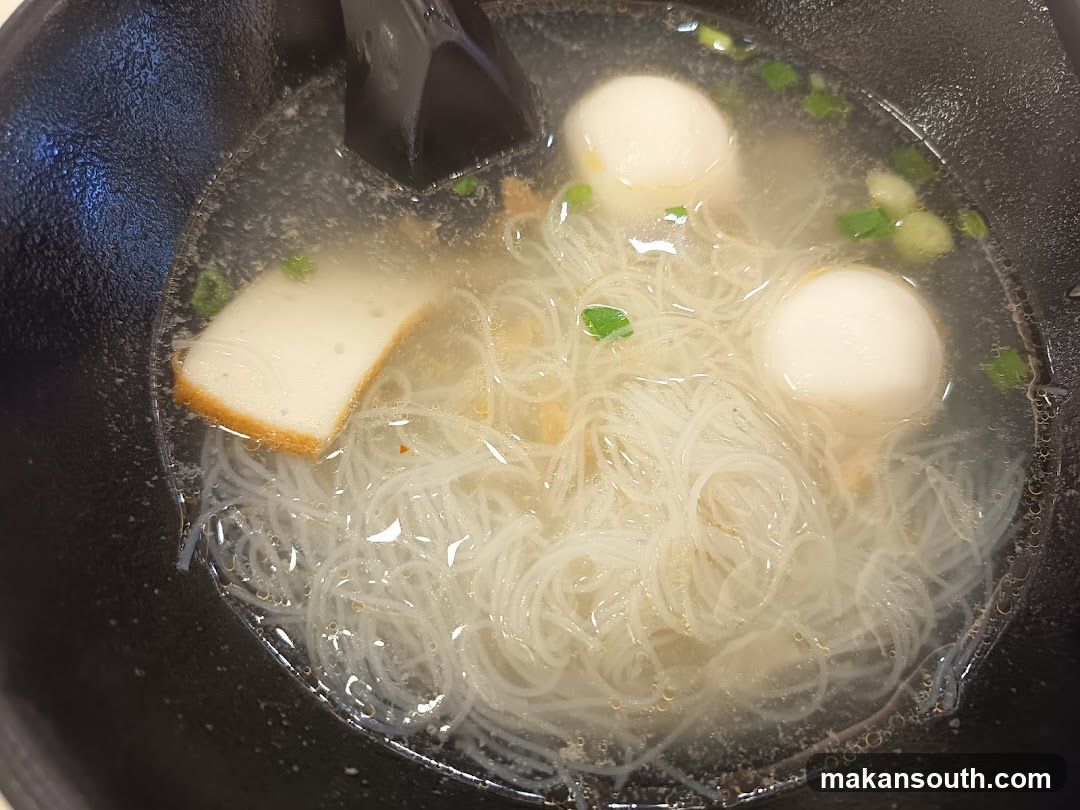 Ramen Bowl with Noodles and Eggs
