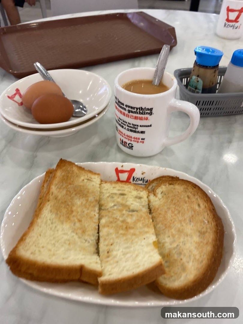 Breakfast Meal at Kofu Restaurant